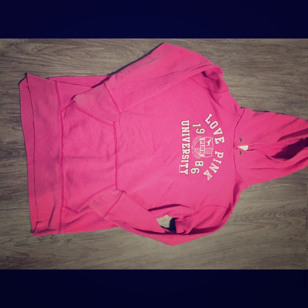 Extra Long PINK hoodie